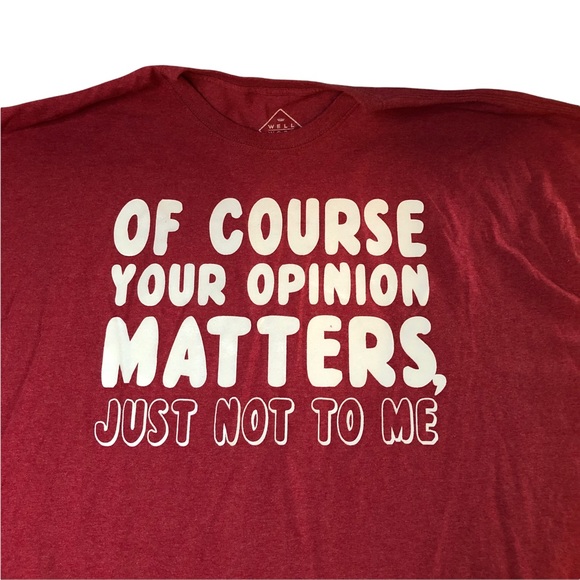 Unisex Larger Plus Size 4X Graphic Tee; Humerous, Comical, Sarcastic; cool - Picture 4 of 7